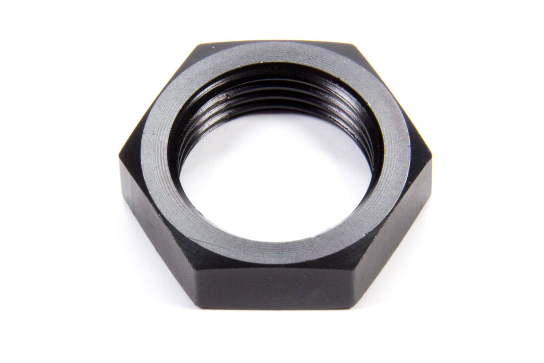 Aeroquip Aluminum AN Bulkhead Locknut — -12 AN, Black Anodized | FCM5105