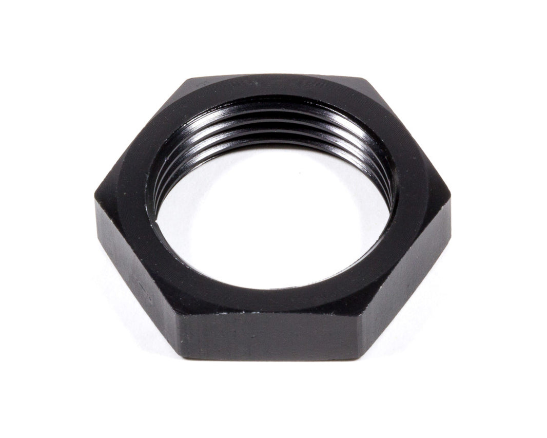 Aeroquip Aluminum AN Bulkhead Locknut — -16 AN, Black Anodized | FCM5106