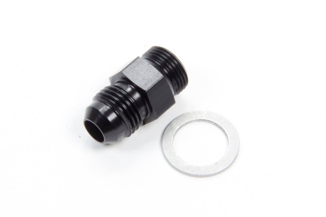 Aeroquip #6 Single Feed Holley Black FCM5113