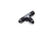 Aeroquip Alum Run Tee #4 Flare 1/8in Black FCM5124
