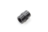 Aeroquip 1/4in Alum Pipe Coupler Black FCM5130