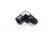 Aeroquip 90 Deg Male/Female Pipe Elbow Black FCM5147