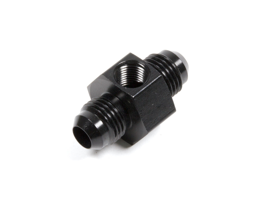 Aeroquip #6 Fuel Pressure Adapter Black FCM5183