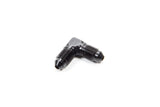 Aeroquip #3 Flare 90 Deg Elbow Union Black FCM5186