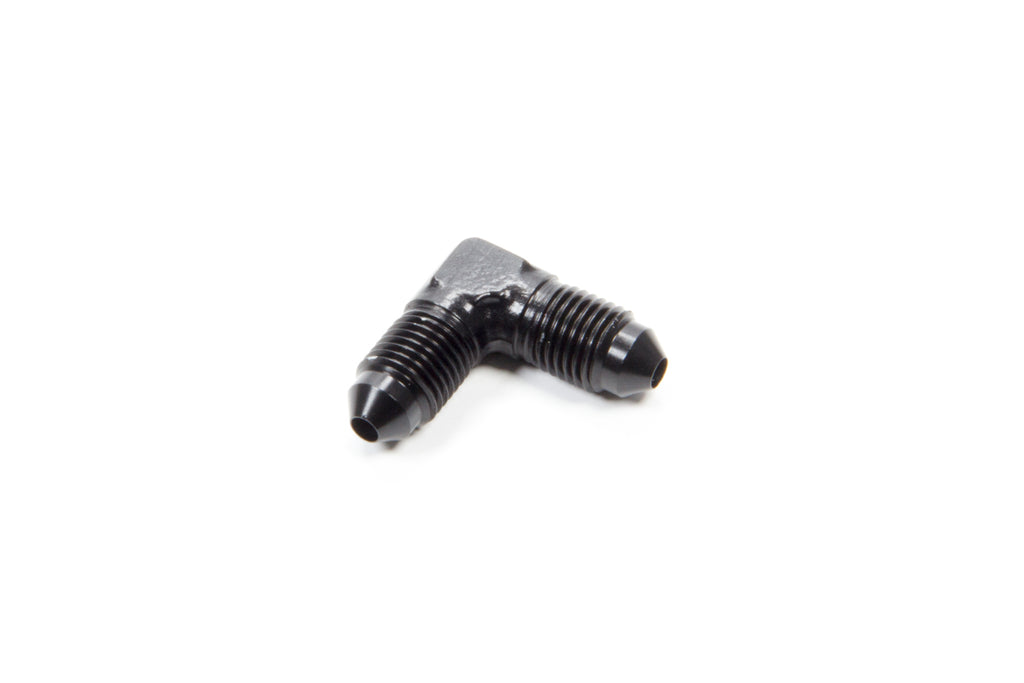 Aeroquip #3 Flare 90 Deg Elbow Union Black FCM5186