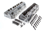 Air FLow Research SBC 180cc Street Heads 75cc S/P w/ Heat Riser 0911