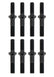 Air FLow Research BBC 7/16 Exhaust Rocker Arm Studs 8pk 6406-8