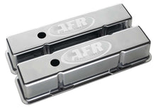 Load image into Gallery viewer, Air FLow Research SBC Tall Alum Valve Cvr Polished w/AFR Logo 6704