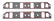 Air FLow Research SBF Intake Gasket Set AFR 220cc   2.33x 1.35 6912