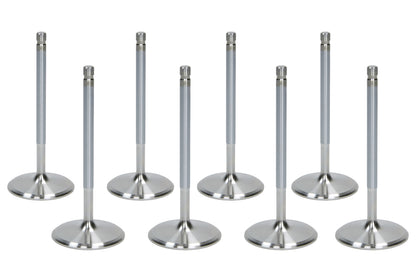 AFR Small Block Chevy/Ford Race Intake Valve Set, 2.100in Head, 8mm Stem, Stainless | 7256-8