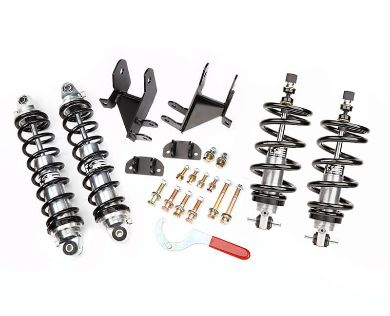 Aldan American Coil-Over Kit, GM. 64-67 A-Body, BB, Double Adj. Bolt-on, front and rear. 300238