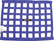 Allstar Performance Window Net Border Style 18 x 24 SFI Blue ALL10286