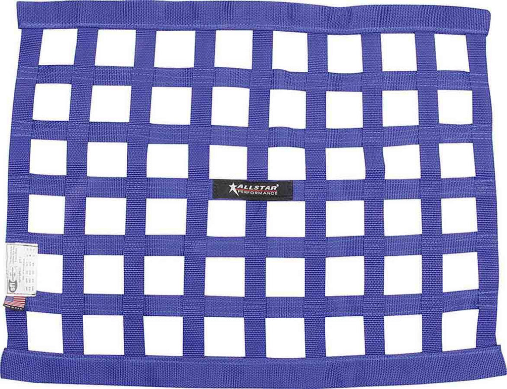 Allstar Performance Window Net Border Style 18 x 24 SFI Blue ALL10286