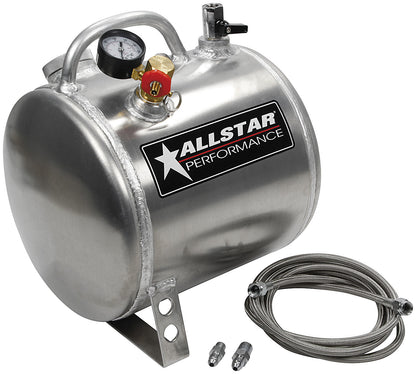 Allstar Performance Oil Pressure Primer Tank — Portable, -4AN Hose | ALL10535