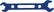 Allstar Performance Double Ended Alum Wrench -4/-6 Fitting ALL11126