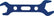 Allstar Performance Double Ended Alum Wrench -12/-16 Fitting ALL11134