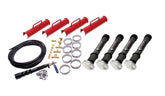 Allstar Performance Air Jacks Complete Kit 4pcs 15.25in w/Dirt Foot ALL11301