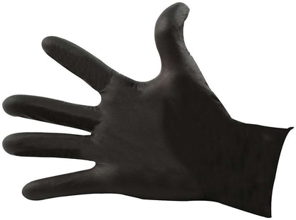 Allstar Performance Nitrile Gloves Black Medium | ALL12024