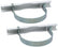 Allstar Performance Nitrogen Bottle Holders 1pr ALL12210