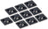 Allstar Performance Wire Tie Base 3/4in x 3/4in 10pk ALL14116