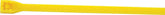 Allstar Performance Wire Ties Yellow 7.25 in 100pk Discontinued ALL14136