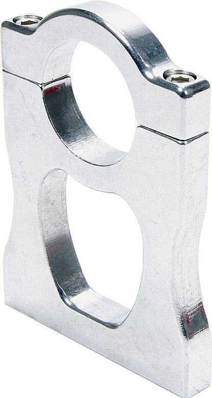 Allstar Performance CO2 Bottle Neck Mount — Flat Bottom, 2.50 in Bolt Spacing, Polished | ALL14474