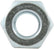 Allstar Performance Hex Nuts 1/4-20 50pk ALL16000-50