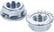 Allstar Performance Serrated Flange Nuts 7/16-14 10pk ALL16043-10