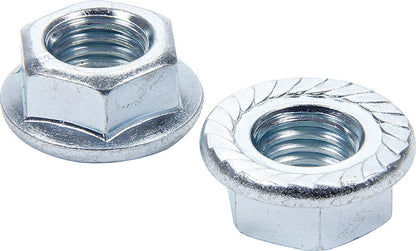 Allstar Performance Serrated Flange Nuts — 5/8-11 Thread, 10-Pack | ALL16045-10