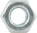 Allstar Performance Hex Nuts 1/4-28 10pk ALL16050-10
