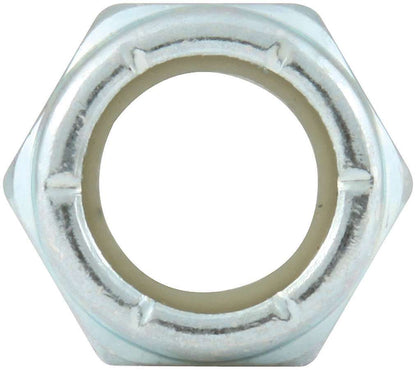 Allstar Performance Thin Nylon Insert Nuts — 1/2-20 Fine Thread, 10-Pack | ALL16074-10