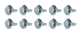 Allstar Performance Body Bolt 3/4in 10pk Silver ALL16552