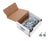 Allstar Performance Body Bolt 1-1/8in 50pk Silver ALL16555-50