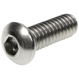 Allstar Performance Button Head Bolts 1/4-20 x 3/4in 25pk SS ALL16925