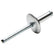 Allstar Performance Lg Hd Rivet Silver 250pk ALL18010