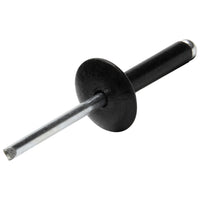 Allstar Performance Lg Hd Rivet Black 200pk ALL18033