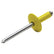 Allstar Performance Lg Hd Rivet Yellow Alum 250pk Discontinued ALL18056