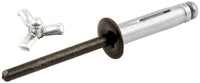 Allstar Performance Sm Hd Rivet 250pk Black Flange Type ALL18082