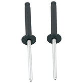 Allstar Performance 1/8in Alum Rivet Black 100pk Flange Type ALL18099
