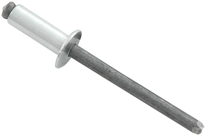 Allstar Performance Small Head Rivet Silver 250pk — 1/4in-3/8in Grip | ALL18103