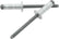 Allstar Performance Sm Hd Rivet Silver 250pk Multi-grip ALL18110