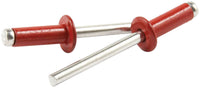 Allstar Performance Sm Hd Rivet Red Alum 250pk ALL18122