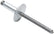 Allstar Performance Lg Hd Rivet Silver 250pk ALL18143