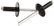 Allstar Performance Lg Hd Rivet Black Alum 250pk ALL18170