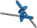 Allstar Performance Lg Hd Rivet 250Pk Pepsi Blue ALL18174
