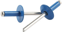 Allstar Performance Lg Hd Rivet Blue Alum 250pk Pepsi ALL18175