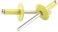 Allstar Performance Lg Hd Rivet Yellow Alum 250pk Discontinued ALL18181