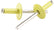 Allstar Performance Lg Hd Rivet Yellow Alum 250pk Discontinued ALL18181