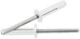 Allstar Performance Md Hd Rivet 250Pk Silver Flange Type St Mandrel ALL18185
