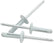 Allstar Performance Md Hd Rivet 250Pk White Flange Type Alum Mandrel ALL18188
